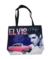 Elvis Tote Bag Pink Caddy