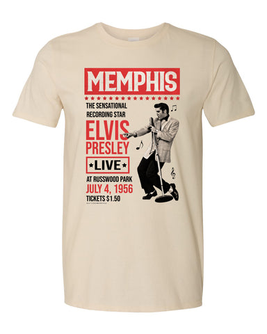 Elvis T-Shirt Memphis Poster