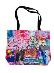 Lucy Tote Bag Color Collage