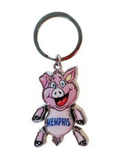 Memphis Key Chain Piggy Swivel