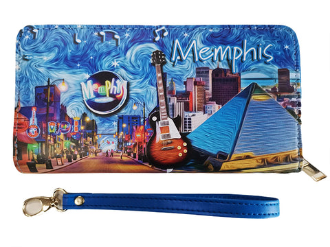 Memphis Wallet Starry Night