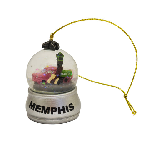 Memphis Snowglobe Mini  Ornament