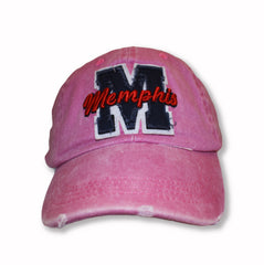 Memphis Cap Pink Denim