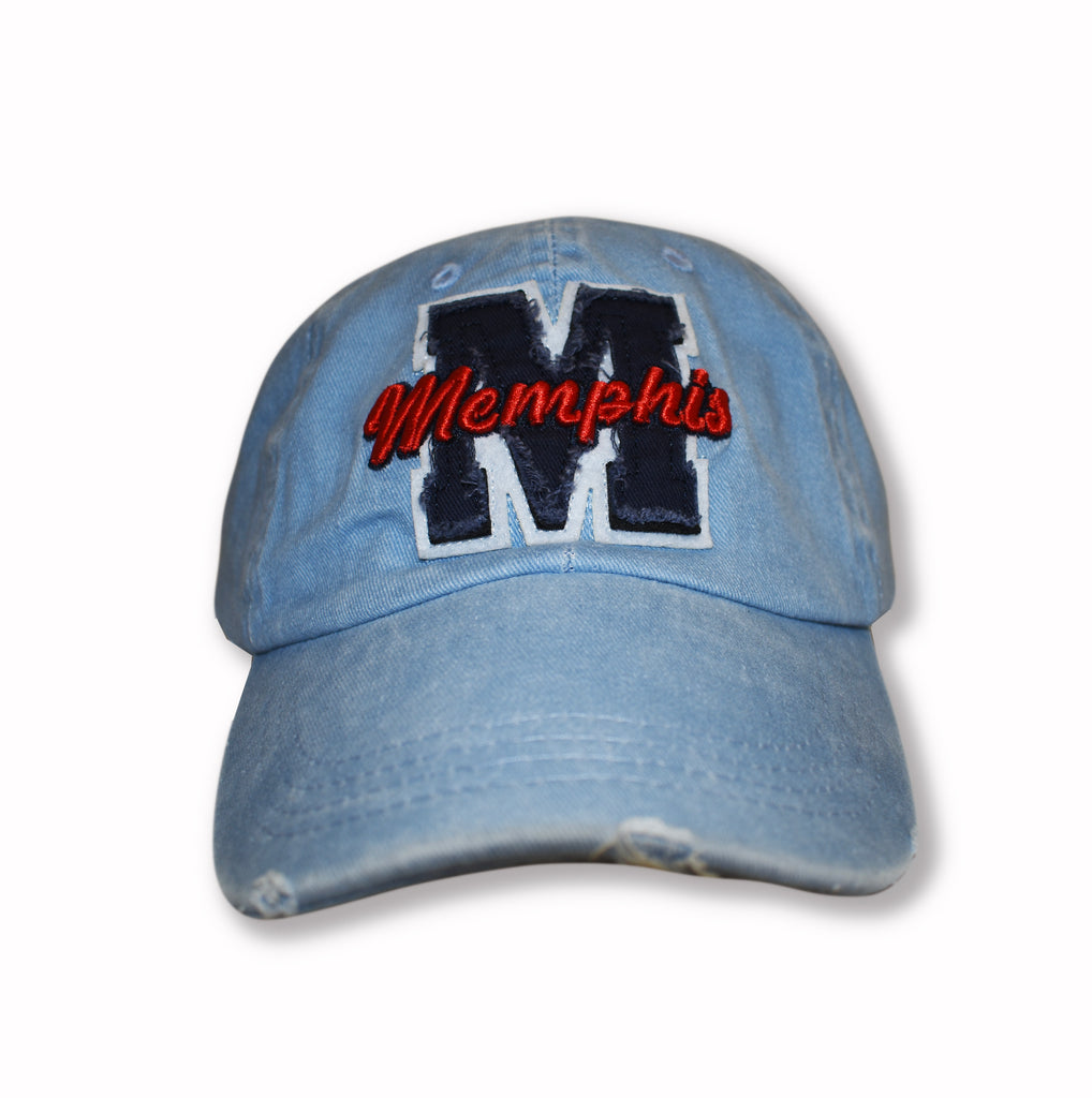 Memphis Cap Blue Denim