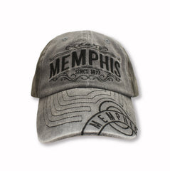 Memphis Cap Gray And Black Since 1819