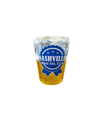 Nashville Shot Glass Blue Ribbon