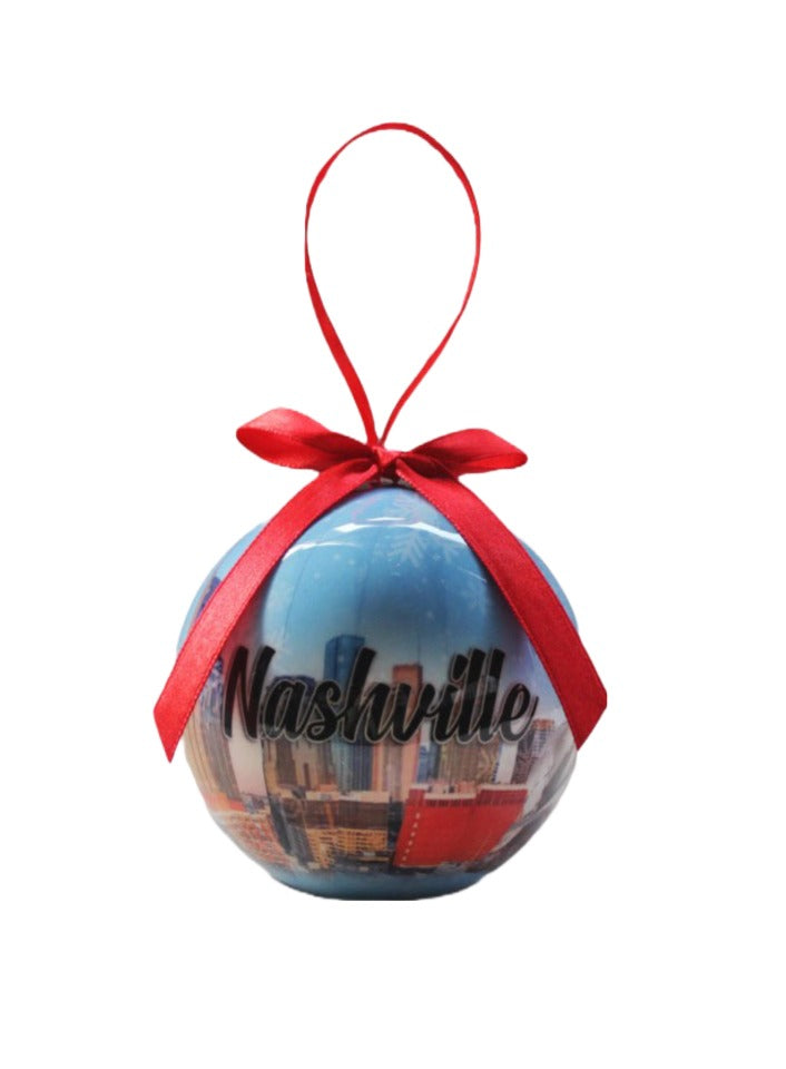 Nashville Ornament Skyline Ball -