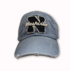 Nashville Cap Blue Denim