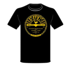 Sun Records T-Shirt Johnny Cash  Folson Prison...
