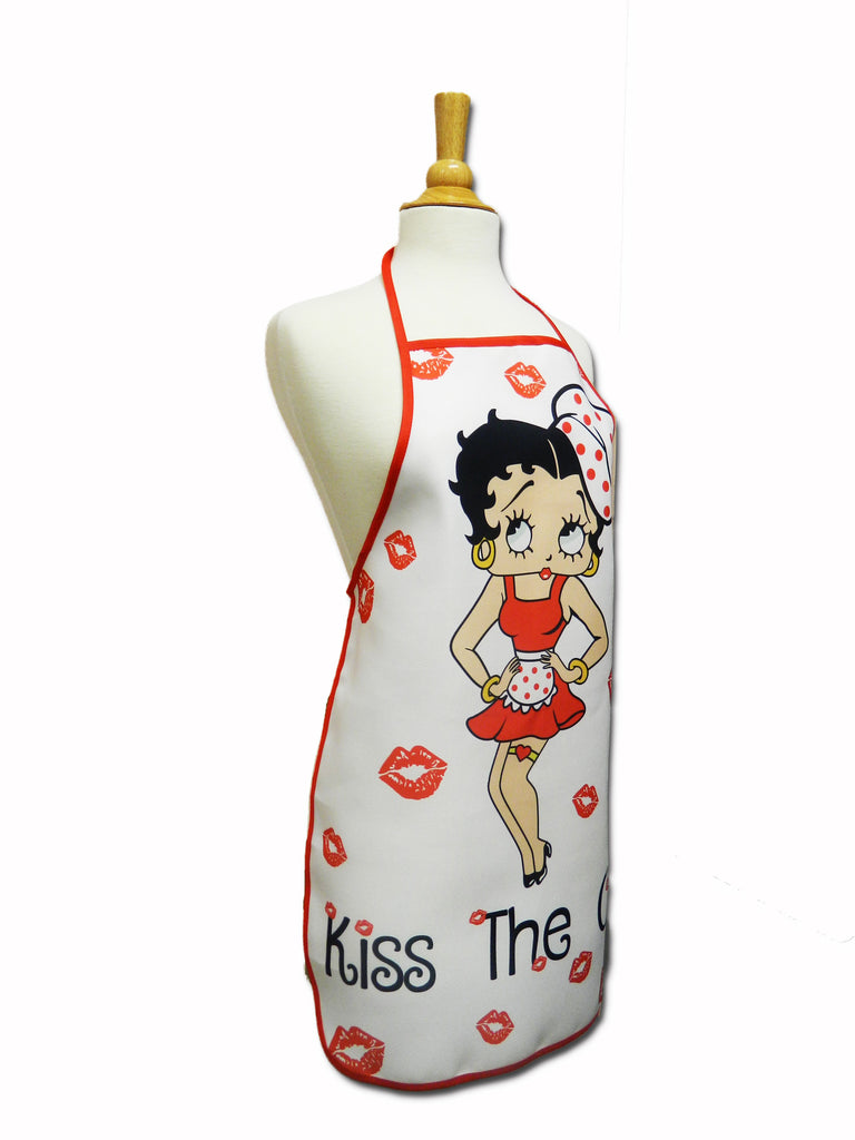 Betty Boop Apron Kiss The Cook