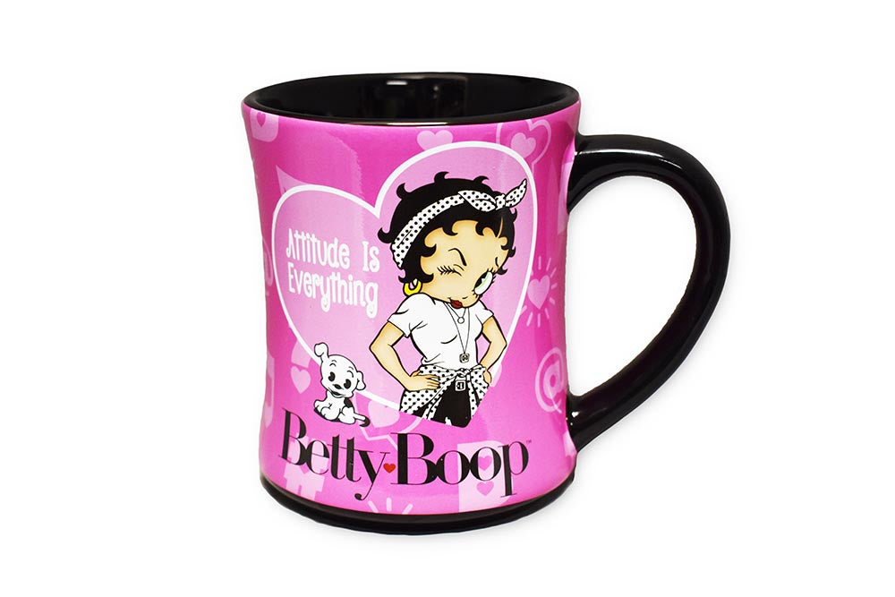Betty Boop Mug Pink Attitude