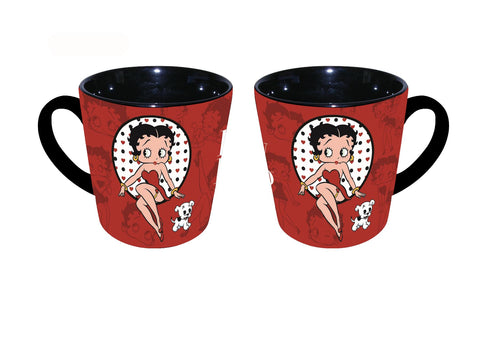 Betty Boop Mug Red Silhouette -