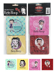 Betty Boop Coasters Colorful - Set of 4-