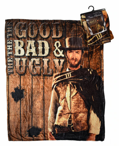 The Good, The Bad and The Ugly Throw Blanket  -