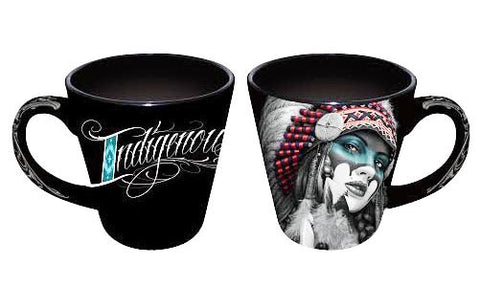David Gonzales Art Mug Latte Indigenous