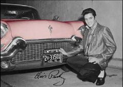 Elvis Magnet w/Car