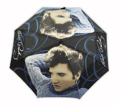 Elvis Umbrella Blue Sweater