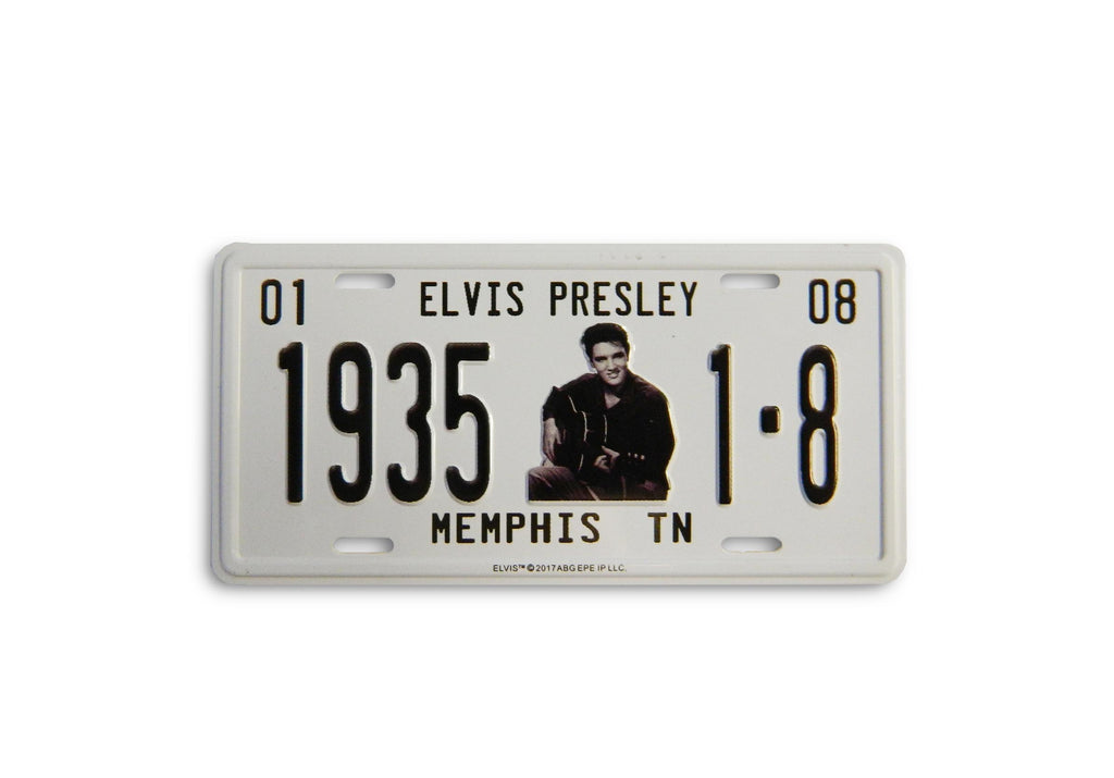 Elvis Magnet License Plate 1935