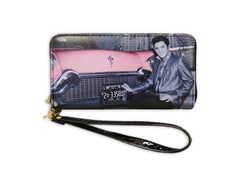 Elvis Wallet with Car Zipper