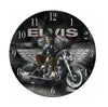 Elvis Clock Motorcycle