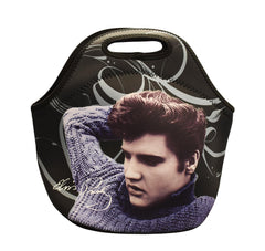 Elvis Lunch Bag Blue Sweater w/ Zipper