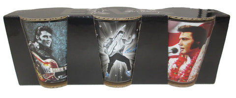 Elvis Shot Glass -Set of 3