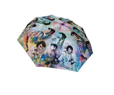 Elvis Umbrella Color Collage