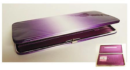 Clutch Wallet Purple
