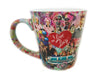 Lucy Latte Mug Colorful Collage