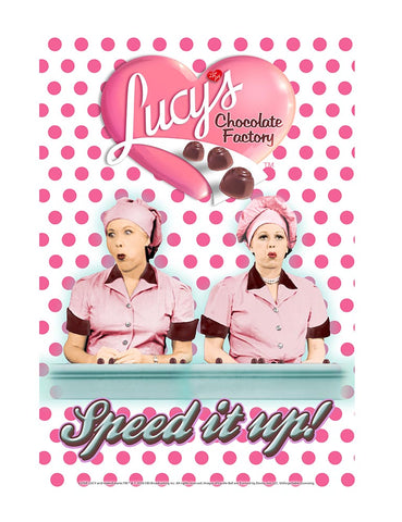 Lucy Sign Chocolate Factory