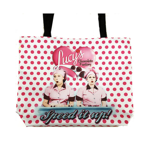 Lucy Tote Bag Chocolate Factory