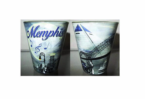 Memphis Shot Glass Smokey Night