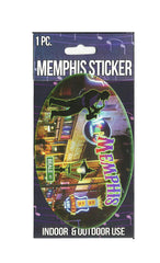 Memphis Sticker Beale Street Oval