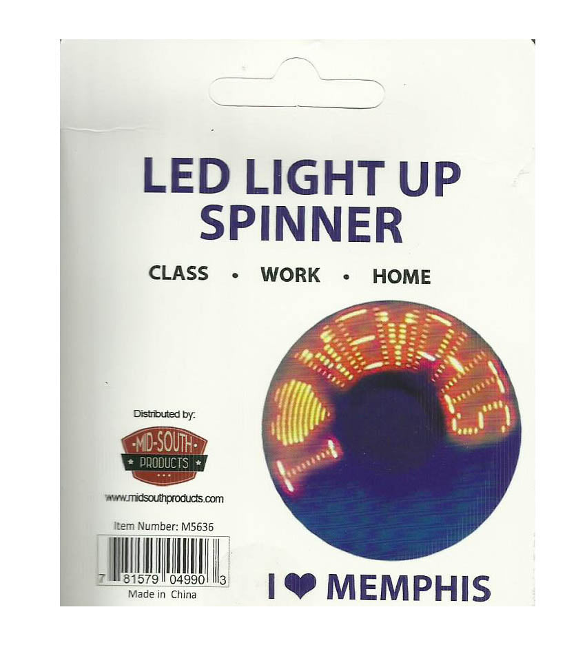 Memphis Spinner Led I Love Memphis