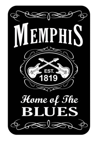 Memphis Playing Cards Blk & Wht Est.