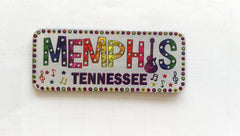 Memphis Magnet Colorful Metallic