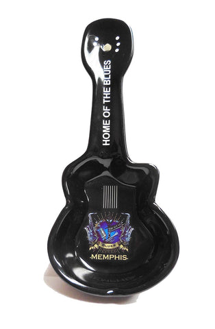 Memphis Spoon Rest / Ashtray Guitar Shape