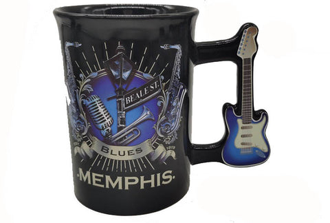 Memphis Mug Guitar  Handle Blues