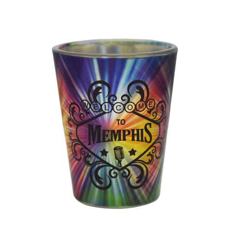Memphis Shot Glass Foil Welcome
