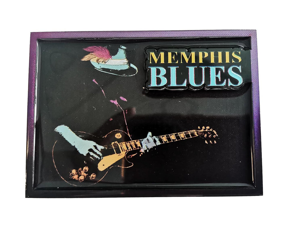 Memphis Magnet Blues Man 3D Foil