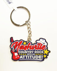 Nashville Key Chain Country Attitude