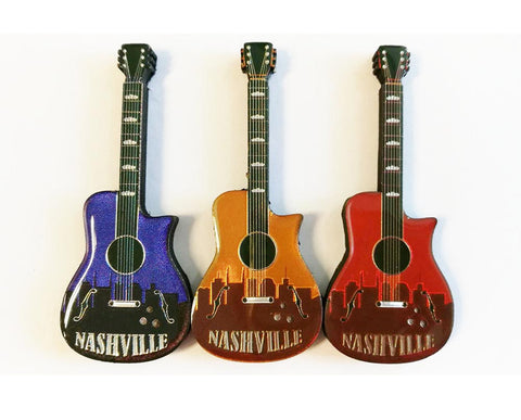 Nashville Magnet Guitar Metallic Assrtd