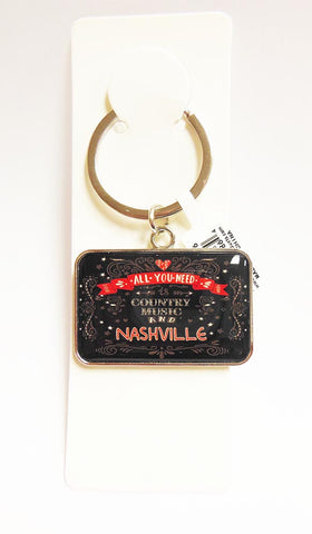 Nashville Key Chain All You Need