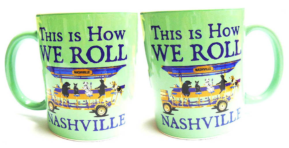 Nashville Mug  How We Roll
