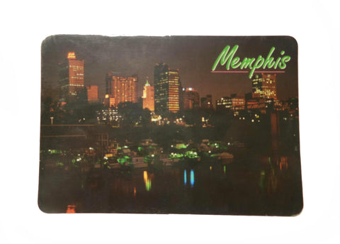 Memphis Magnet Mailable- Skyline at Evening-