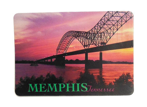 Memphis Magnet Mailable - Hernando de Soto Bridge