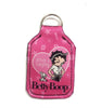 Betty Boop Key Chain  w/ Multiuse Pouch: Hand Sanitizer, Lip Stick and more  -"Attitude"