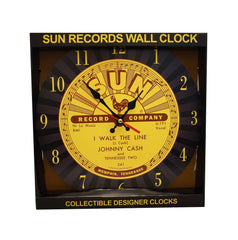Sun Records Clock Johnny Cash I Walk the Line