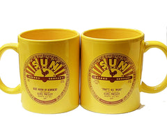 Sun Records Mug Elvis That's All Right/Blue Moon Of... Two Sided