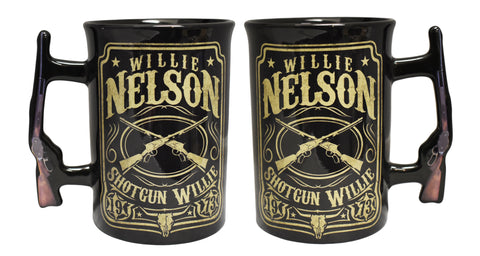 Willie Nelson Mug Shotgun Willie-